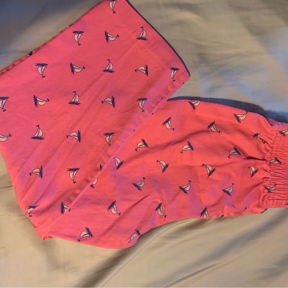 Pink Izod Slacks with Sailboat Print - Picture 3 of 4